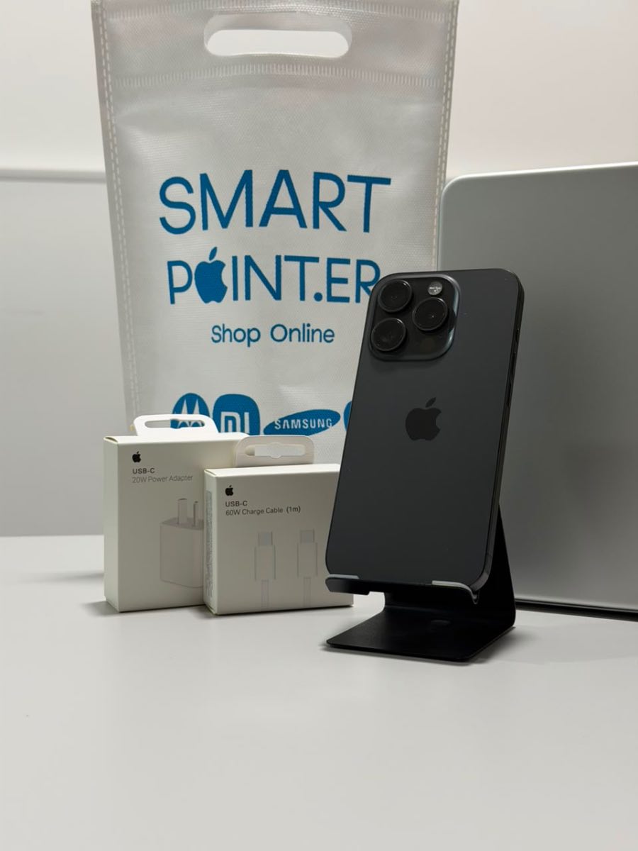iPhone 15 PRO 256GB 100% Black