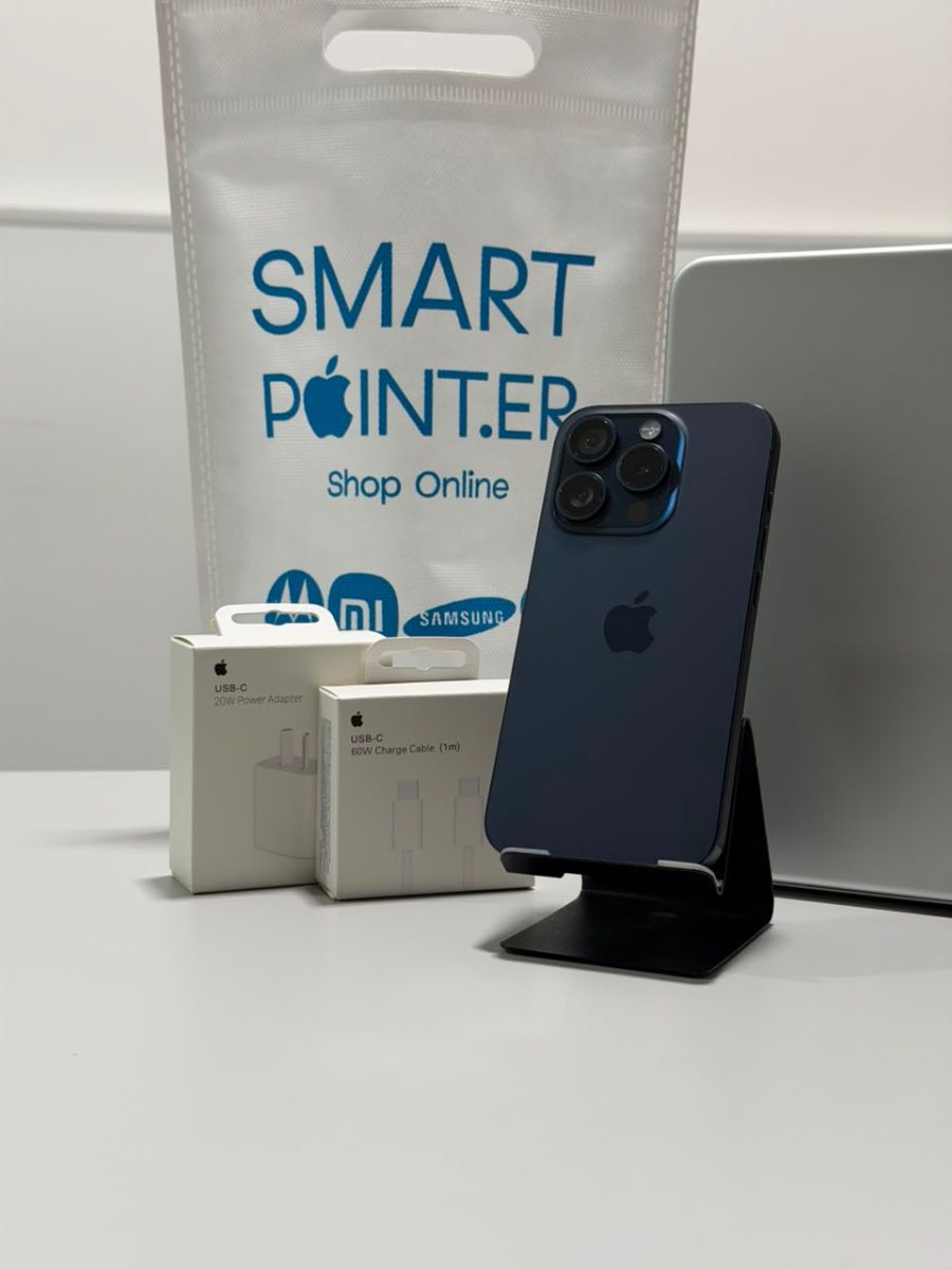 iPhone 15 Pro 256GB Bat 100% Blue